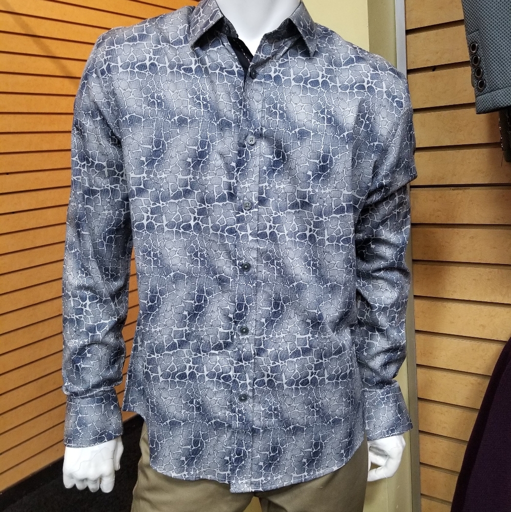 All Pattern Geometric Shirt
